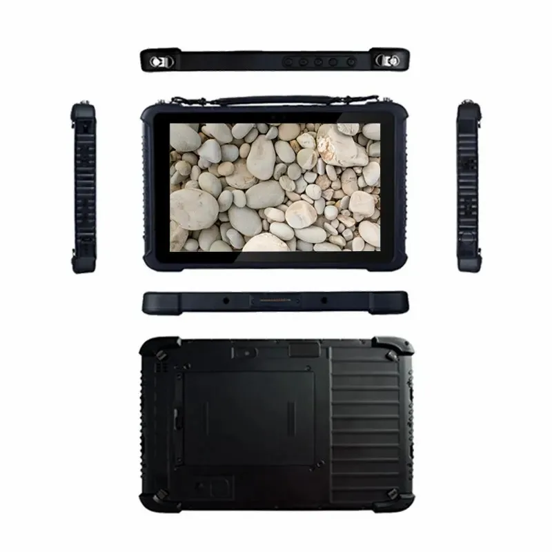 Waterproof Tablet PC Built-in Nfc 10000mah 10 Inch 4g Lte Android Industrial Biometric Handheld Device Rugged Tablet