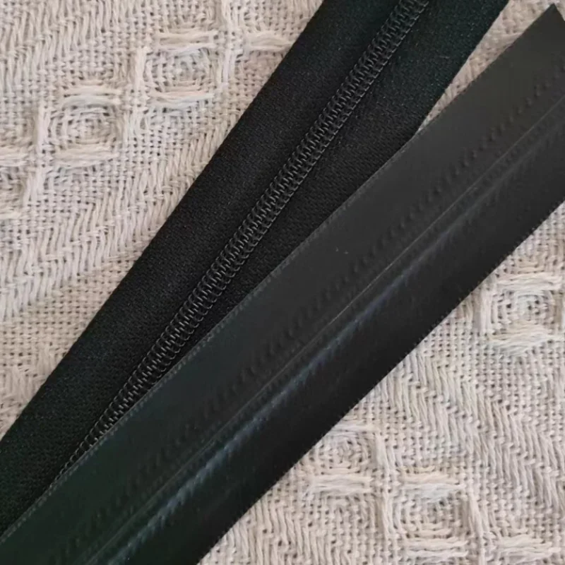 2m/Lot 5#8#10# Continuous YKK Waterproof Zipper Chain Tape Black with Slider Ski Outdoor Tent Car Shed Sleeping Bag Repair Kit