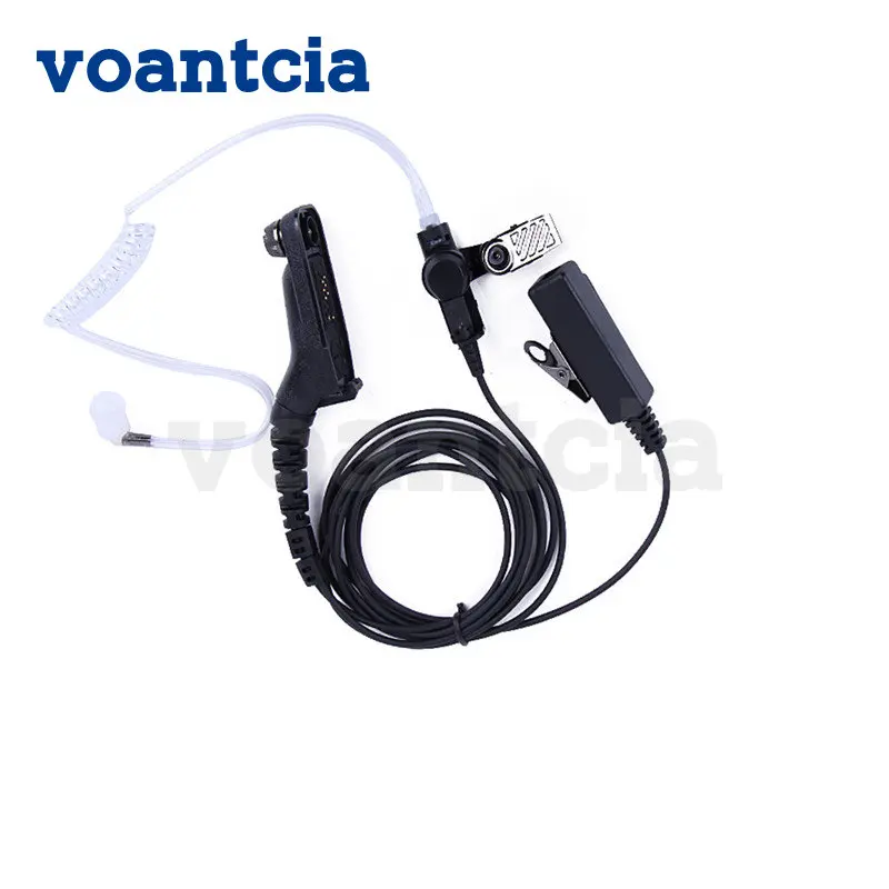 For Motorola Two Way Radio XIRP8268 P8260 APX7000 APX6000 XPR6550 Earpiece Acoustic Tube Mic Headset Air Earpiece