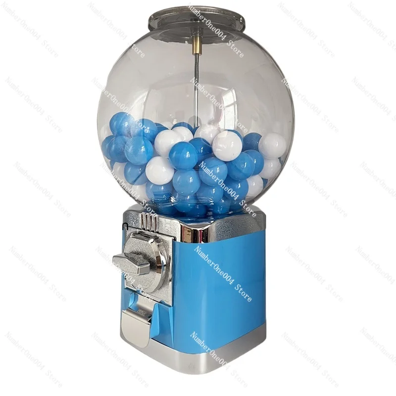 Commercial Gashapon Machine Elastic Ball MachineChildren's Desktop Home Toy Machine Round Gumball MachineLottery Interactive