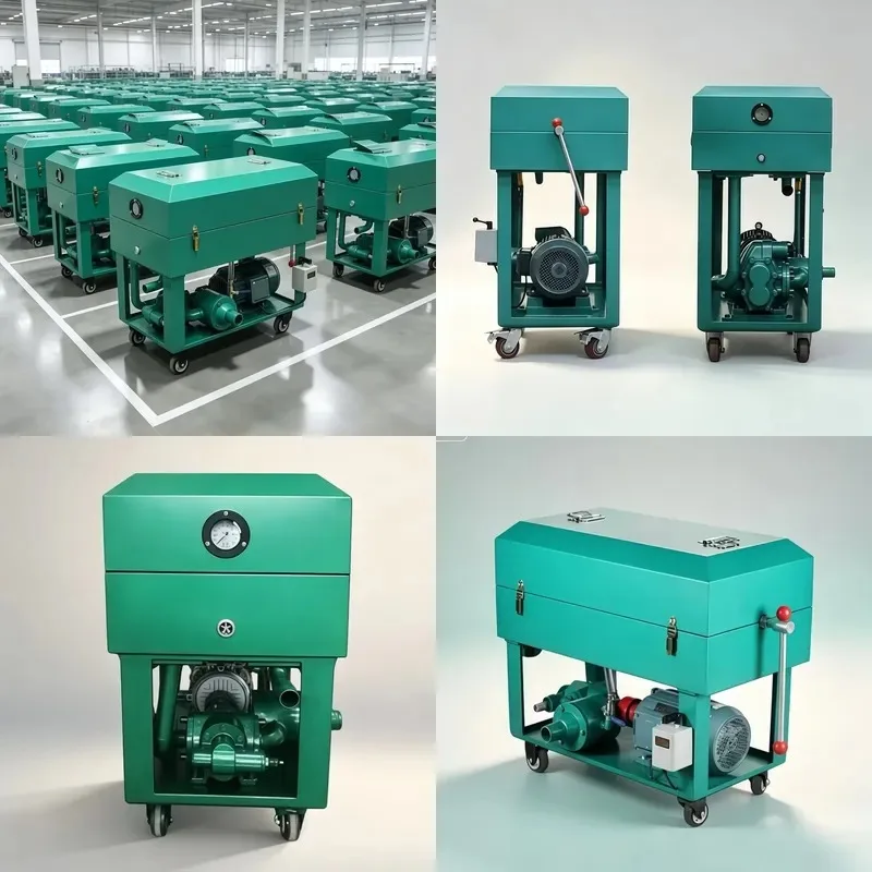 Compact Plate Filter for Easy Waste Oil Recovery in Workshops