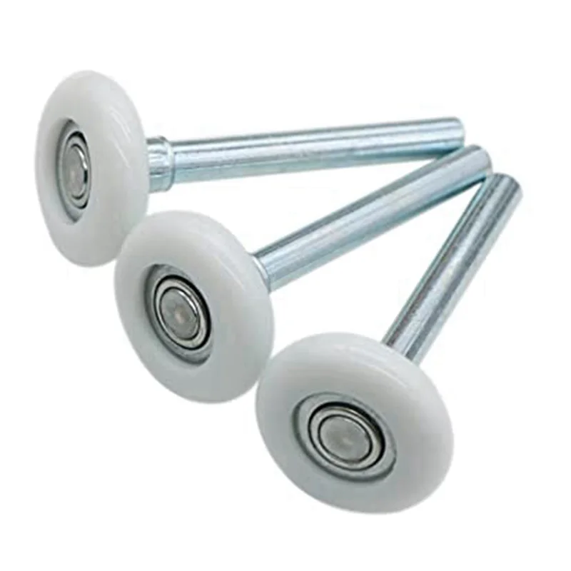 A19E-12 Pcs Garage Door Roller 4Inch Stem, Quiet Garage Door Wheels 1.8Inch For Garage Door Track Replacement