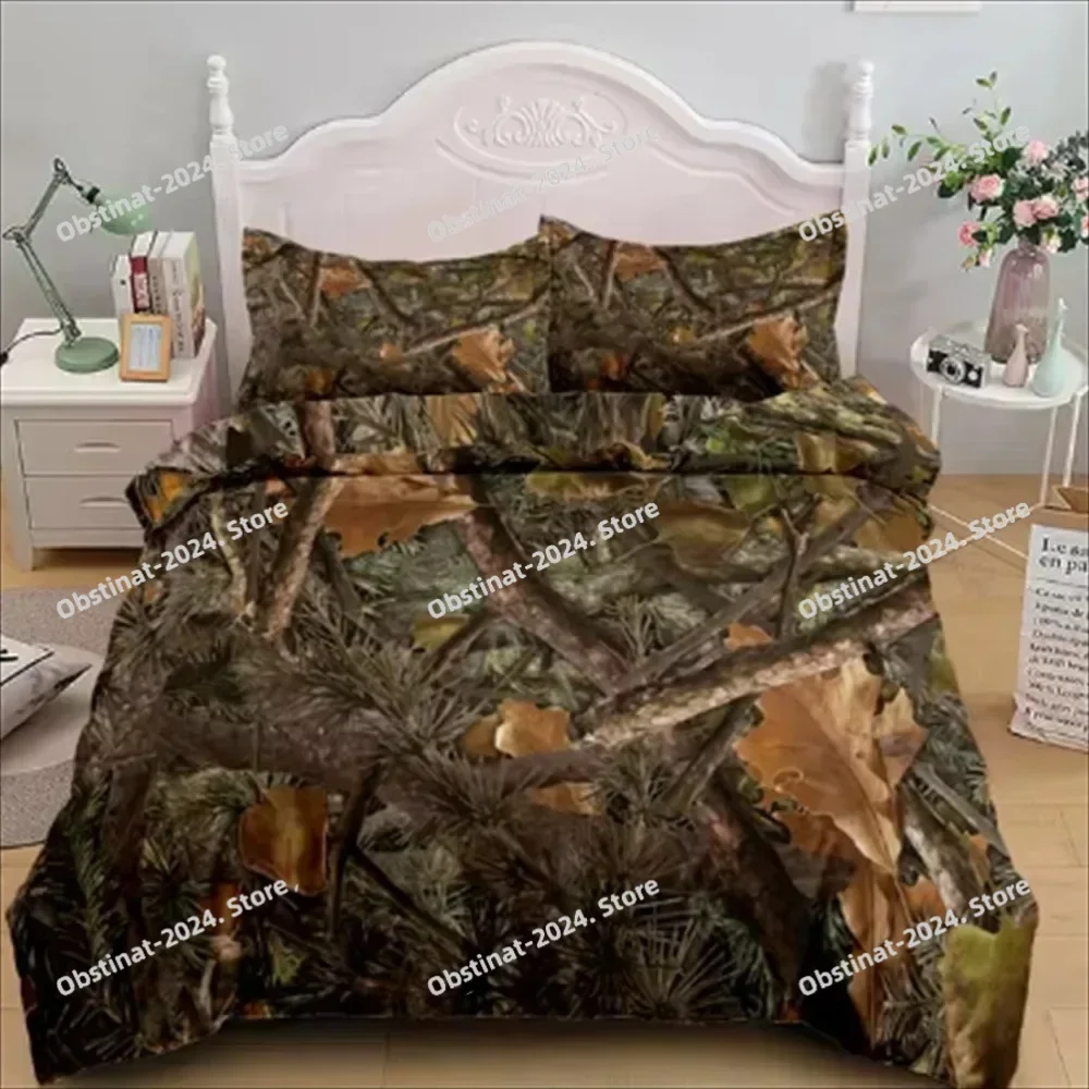 Camouflage Soldier Campus Duvet Cover Set EU Single Double King US Twin Full Queen Cal Children Bed Linen Set