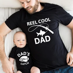 Dad and Son Matching Shirt Fishing Love Shirt Cool Dad Cute Shirt Family Matching Outfits Father Shirt Baby Clothes New Born