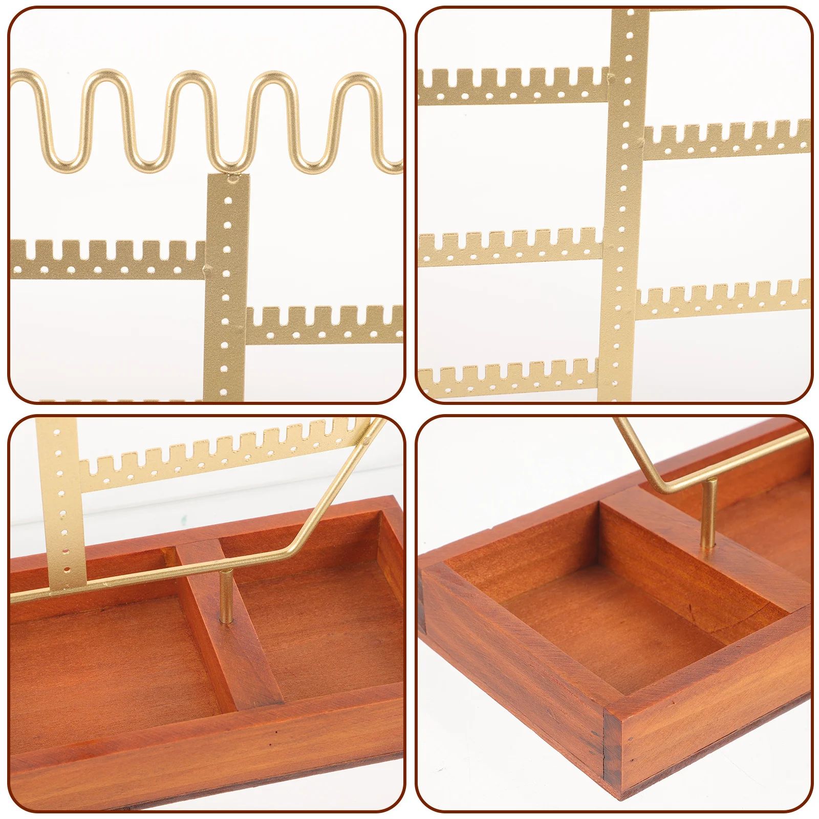 Decorative Earring Display Stand Unique and Stable for Girls to Organize and Showcase Ear Studs Earrings Organizer