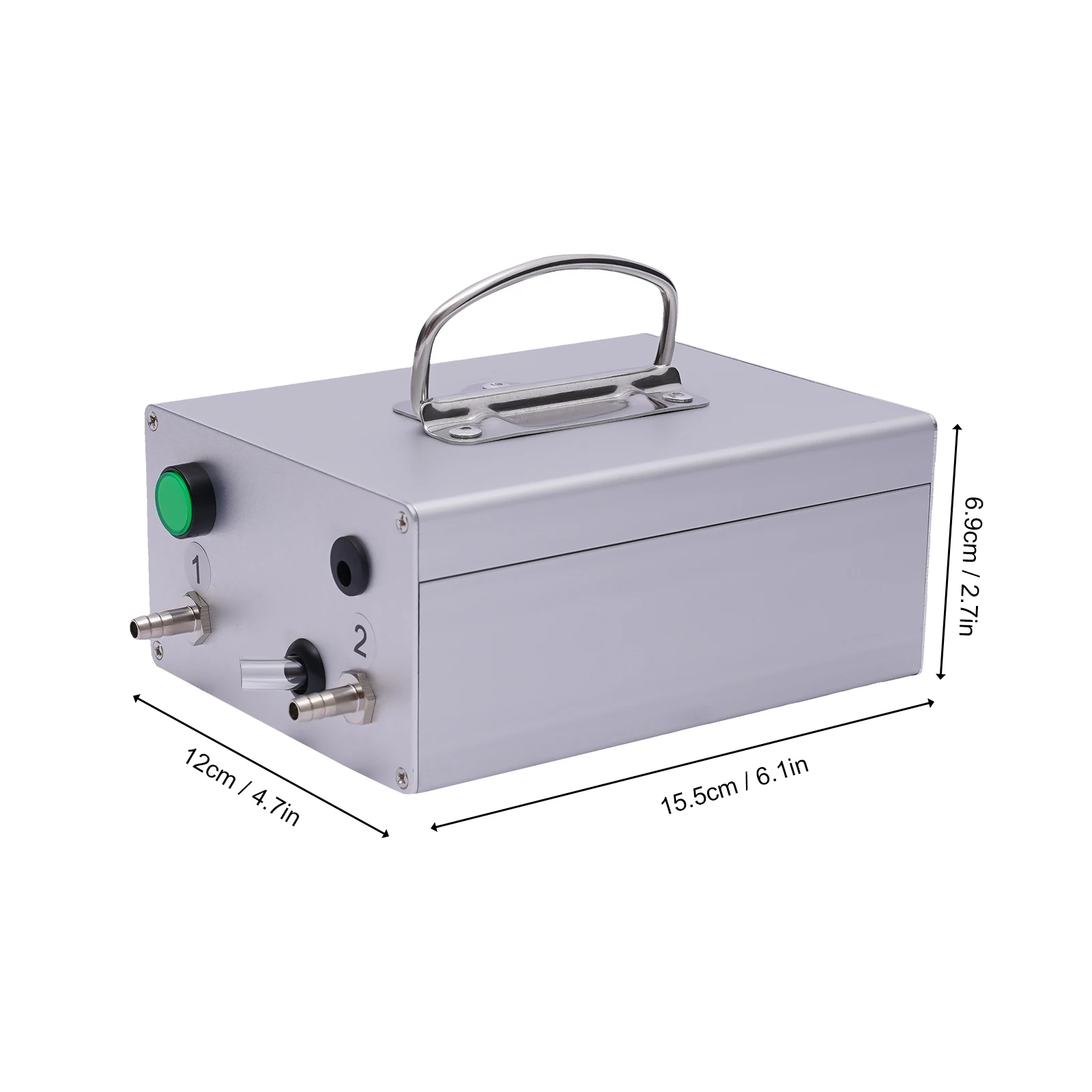 Milking Machine, 5L Pulsation Vacuum Goat Milker Humane Design Copper Motor 4200RPM Leak-Proof For Sheep, US Plug 110V Livestock Equipment Dairy Kit