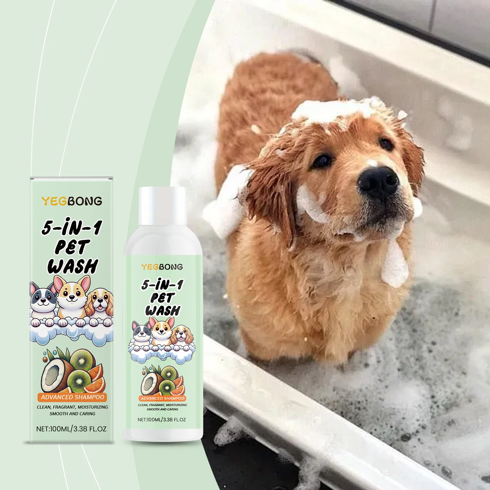 

Natural Pet Shampoo Gently Cleaning Hair Reduce Irritation Deeply Nourishing Hair Follicles Moisturize Puppy Shampoo Conditioner