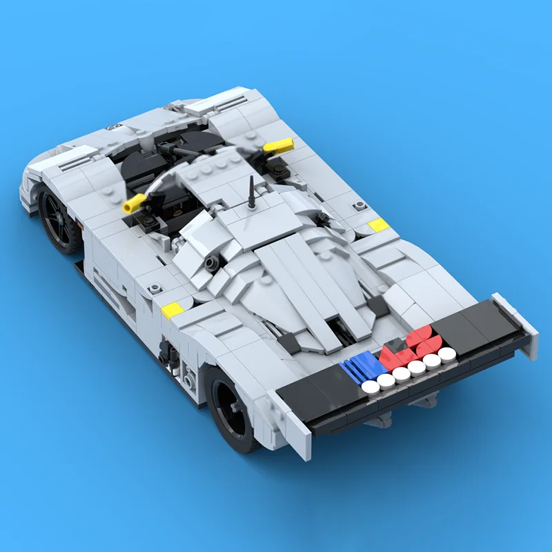 スポーツカーモデル Moc ビルディングブロック モジュラー C9 チャンピオンスピードカーモデル テクノロジーブロック クリスマス DIY おもちゃ 組み立てギフト