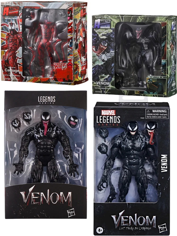 NIESAMOWITA figurka YAMAGUCHI Venom 3 Carnage Venom: The Last Dance, symbiont, Hasbro, model z ruchomymi stawami, zabawka, prezent. — 2