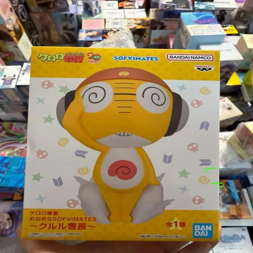 

В наличии Оригинальная фигурка BANDAI Banpresto Сержант Кероро Сержант Куруро, аниме-модель, подлинная, в коробке, игрушка