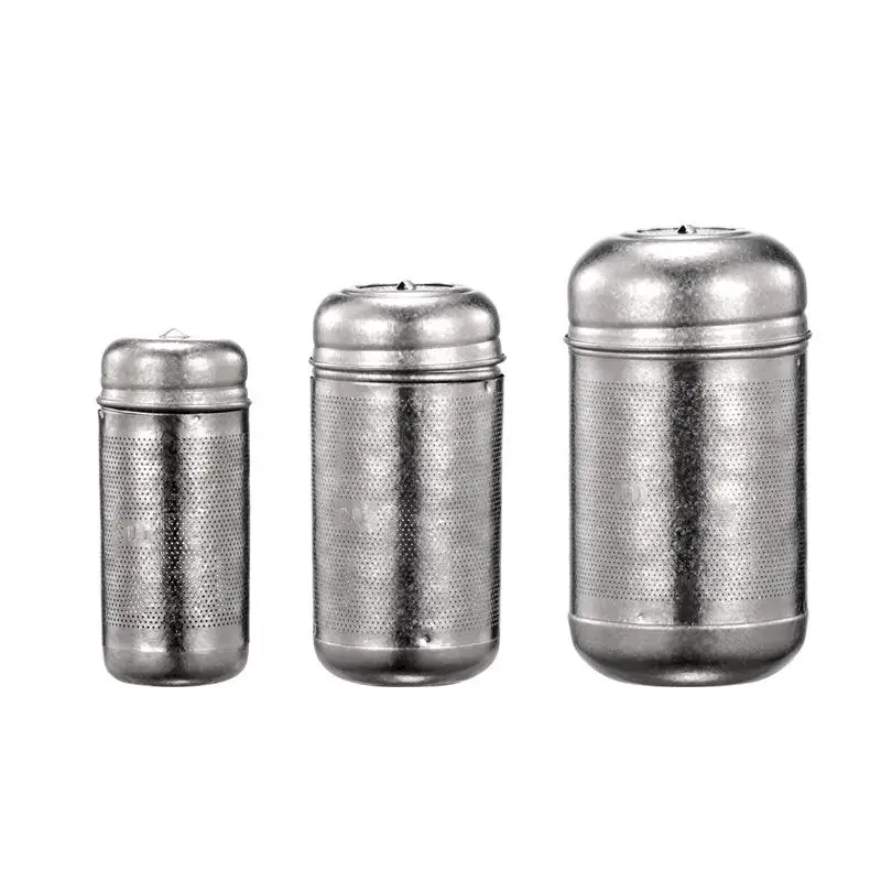 

Pure Titanium Tea Strainer Cup Maker - Full Titanium Tea Leakage Filter for Hot Pot Marinated Seasoning Ball Soup Conditioner