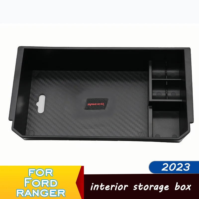 

Half a pack Center console tray armrest storage box for Ford Ranger 2021 2025 interior storage box