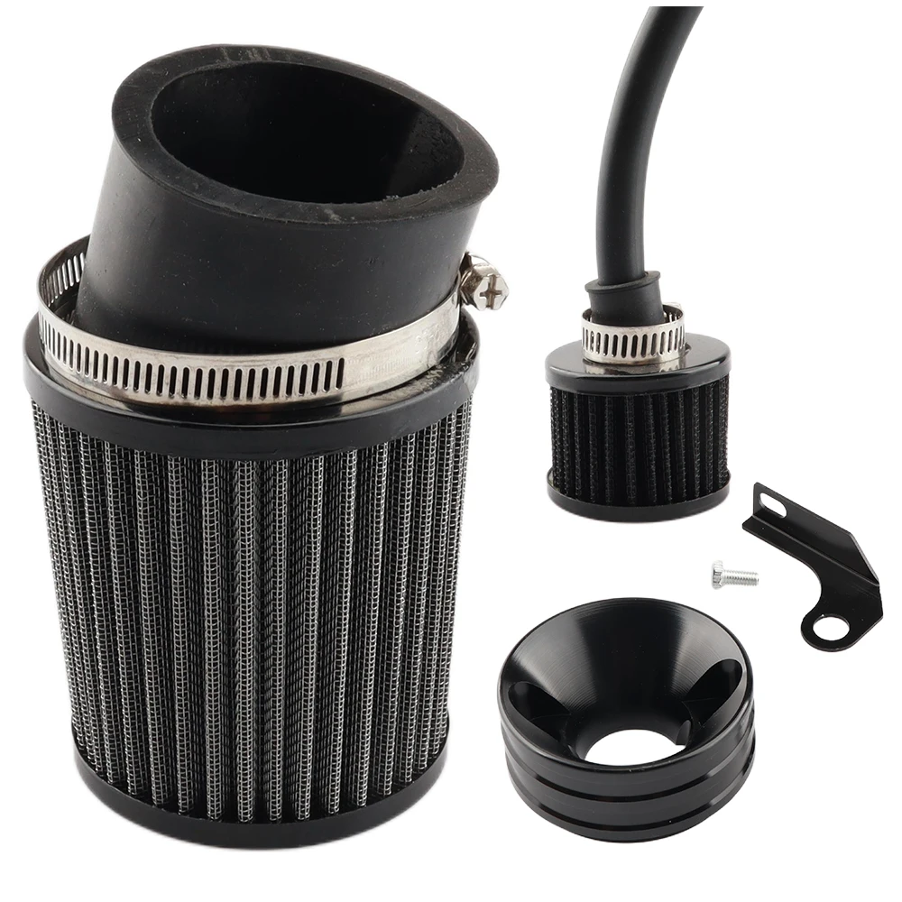 High Performance 62mm &12mm Air Filter Intake Kit for Predator 212cc 224cc GX200 Coleman CT200U-EX MB165 Go Kart