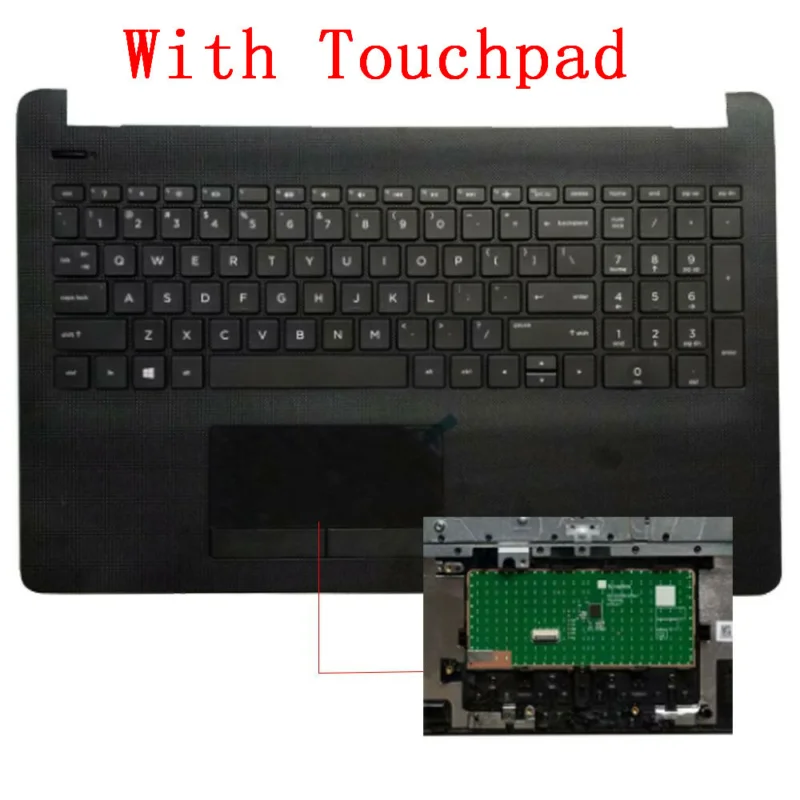 FOR HP 15-BS000 15-BS100 15-BS015DX 15-BS016DX 15-BS078CL US Keyboard Palmrest COVER