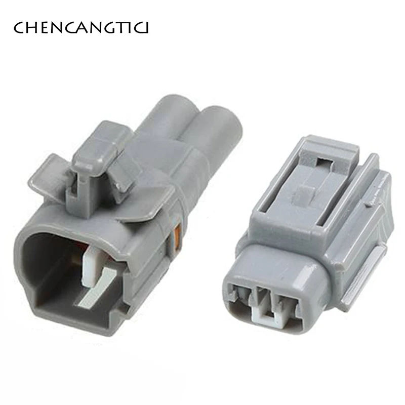 

1 Set 2 Pin Fog Taillight Plug Socket Female Male Automobile Waterproof Cable Connector For Toyota Reiz BYD F3