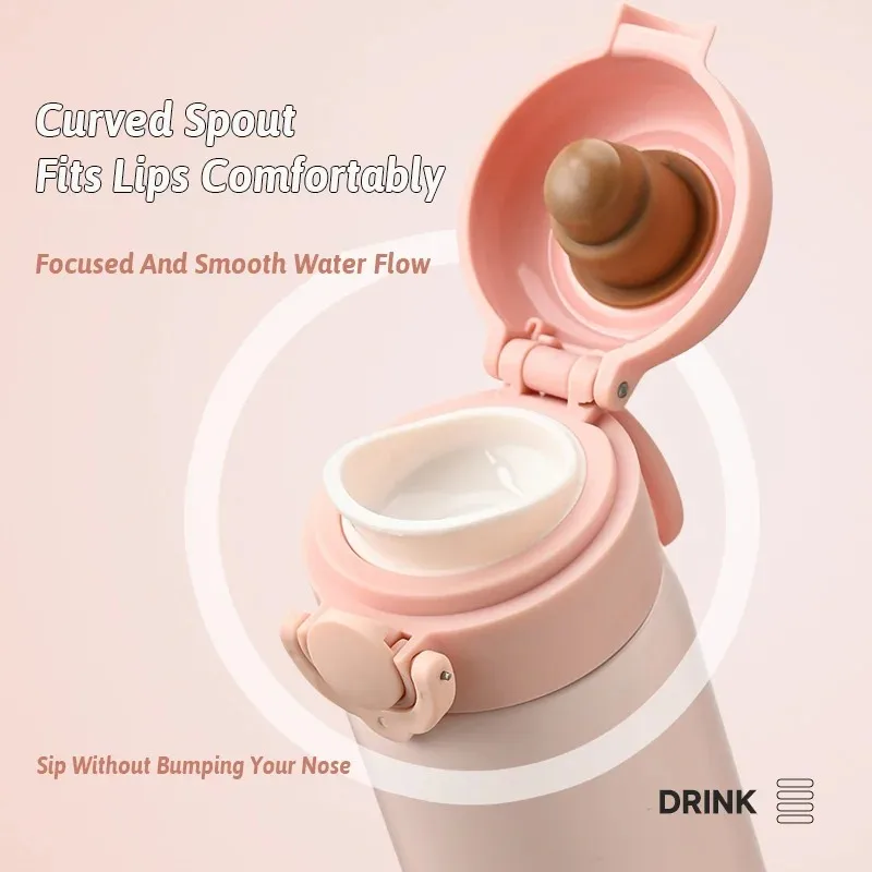 500 مللي زجاجة ترمس قوارير مفرغة بهلوان 316 الفولاذ المقاوم للصدأ زجاجة ماء حراري إبقاء الساخنة والباردة كوب معزول درينكوير #3