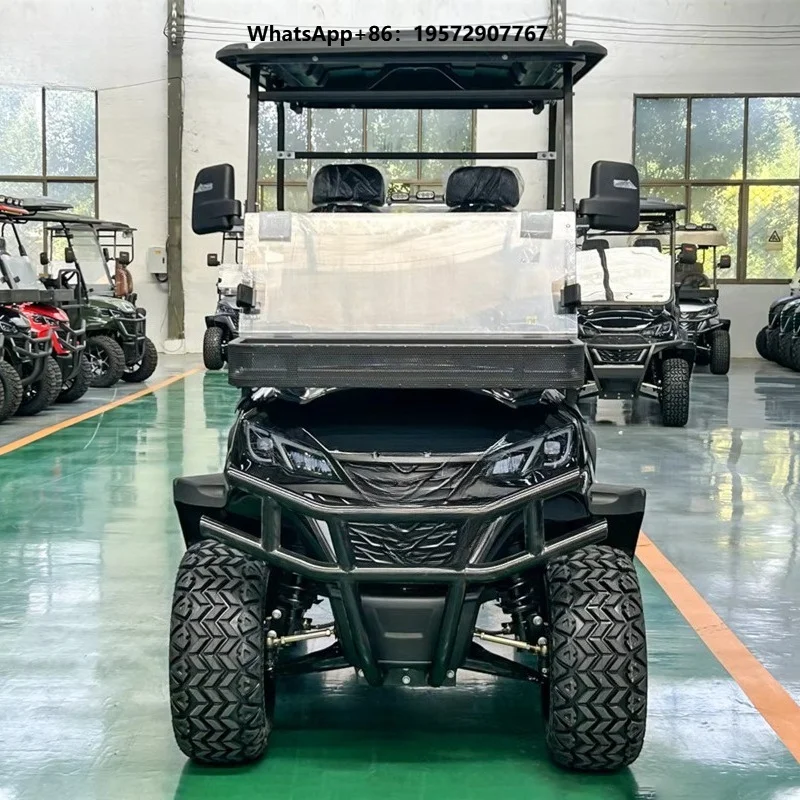 Electric Golf Cart Sightseeing Vehicle Solar-powered Golf Course Golf Buggy