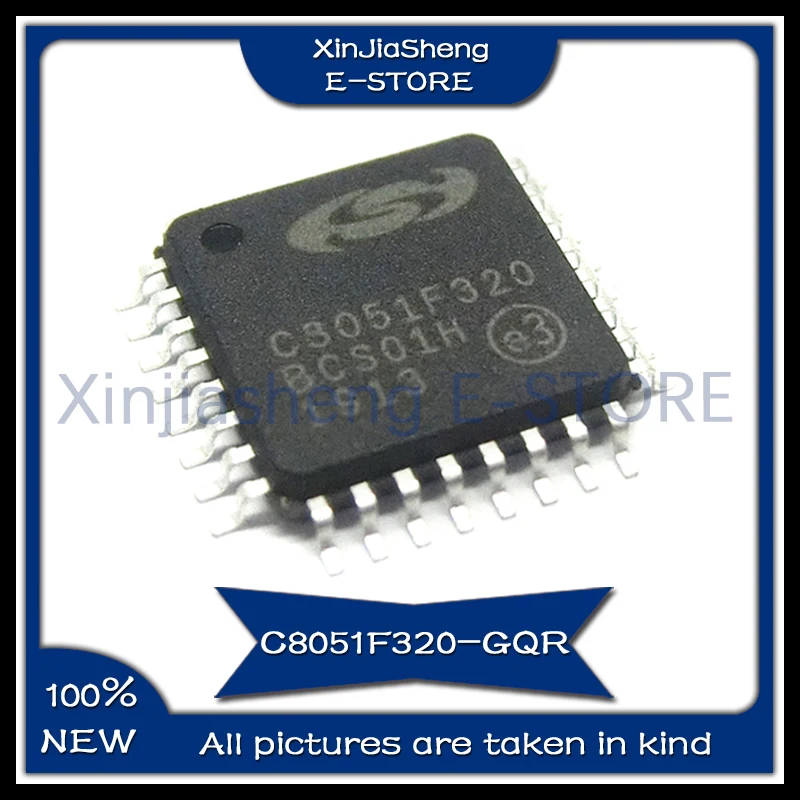 C8051F320-GQR 1PCS/LOT C8051F320 LQFP32 Microcontroller chip New Original IC Chip In Stock C8051F320-GQR