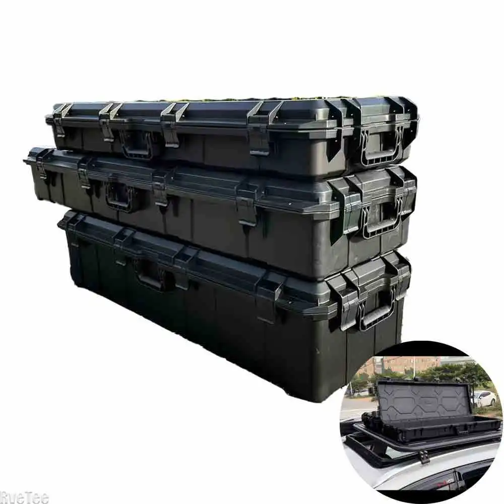 Universelle SUV-Dach-Werkzeug- und Gepäckbox – multifunktionaler, wasserdichter Top-Träger-Aufbewahrungskoffer für die Garageaufbewahrung von Werkzeug-Organizer