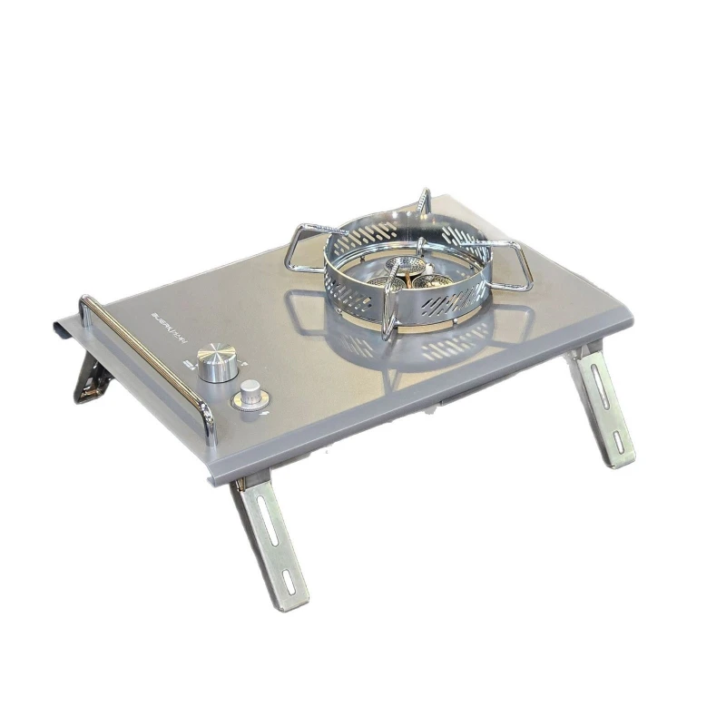 

IGT furnace outdoor split camping, portable fire windproof gas, cassette furnace