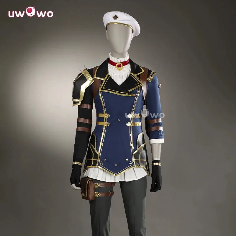 سلسلة UWOWO Collab: أزياء كايتلين التأثيرية جامعة الأساطير/LOL Arcane الموسم 2 أزياء كايتلين التأثيرية أزياء الهالوين