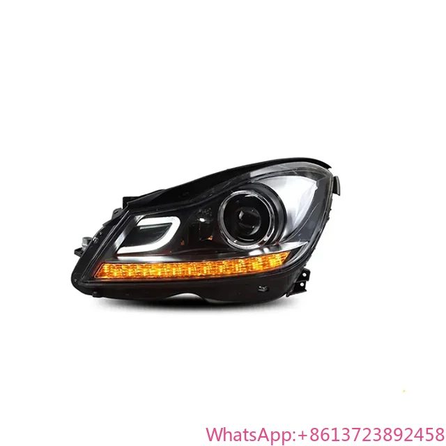 

Модифицированные фары BIMMOR для Mercedes-Benz W204: галогенные фары, обновленные до ксеноновых, 2011-2014, рестайлинг, Plug and Play