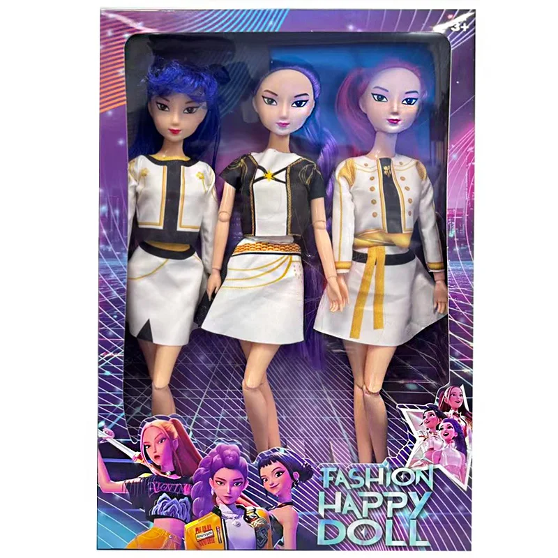 Rumi Mira Zoey Novo conjunto Kpop série portátil notebook e bonecas musicais-pacote com 3 cores de alta belezapresente de papelaria criativa para meninas