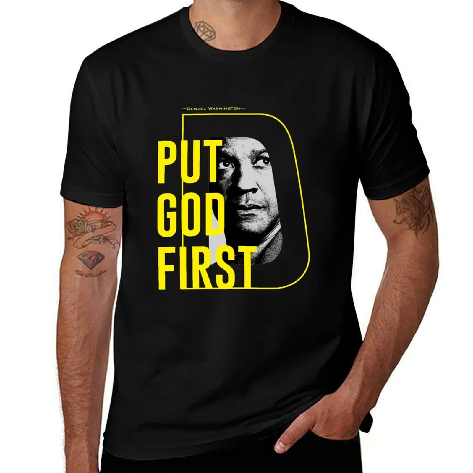 

Denzel washington quote T-Shirt funny t shirts man graphic t shirts for man T-Shirt