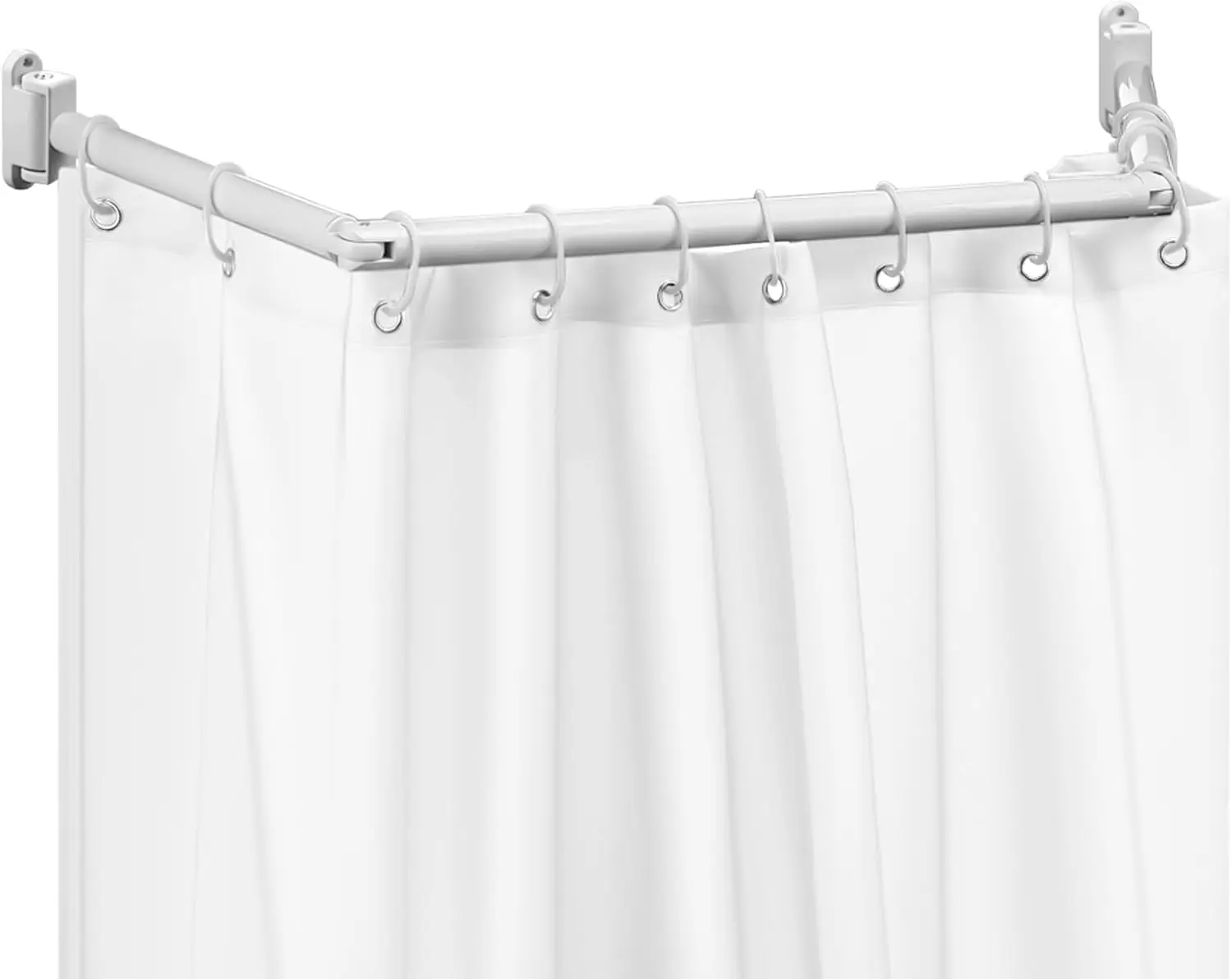 

Карниз для душа на колесах для ванной комнаты, навесная конструкция для 35-42-дюймового алюминиевого удлинительного душевого стержня для дома на колесах, ванной комнаты, B