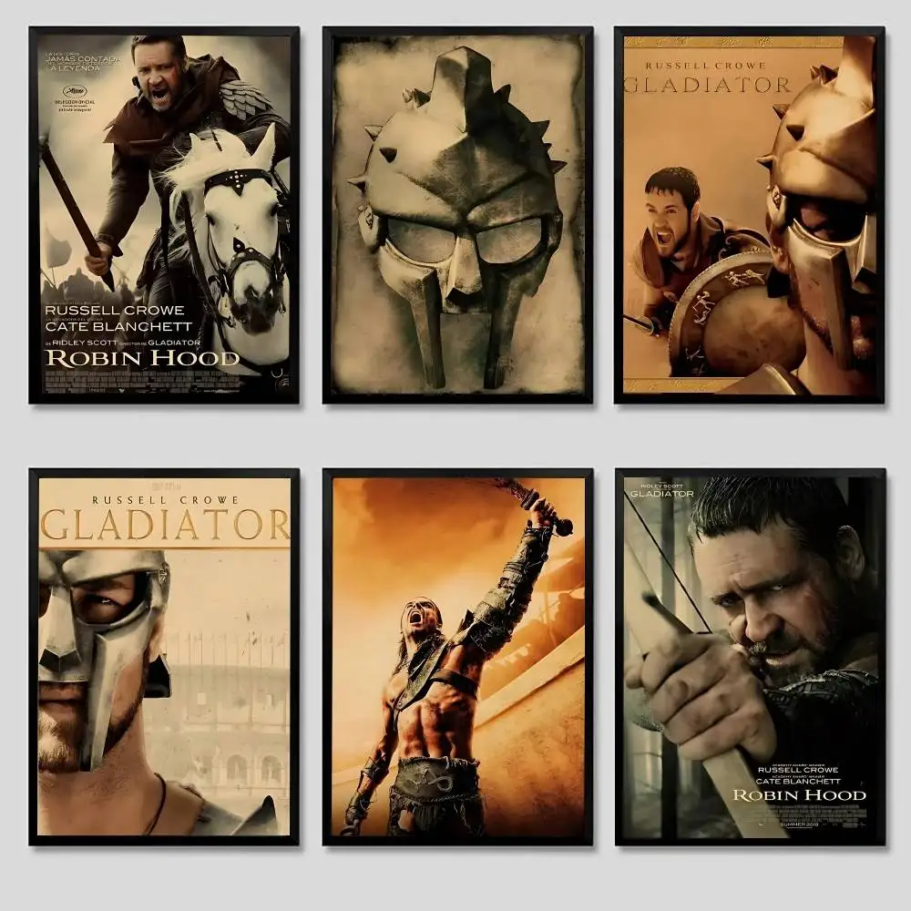 G-Gladiator Poster Sticky Posters Waterproof Paper Sticker C