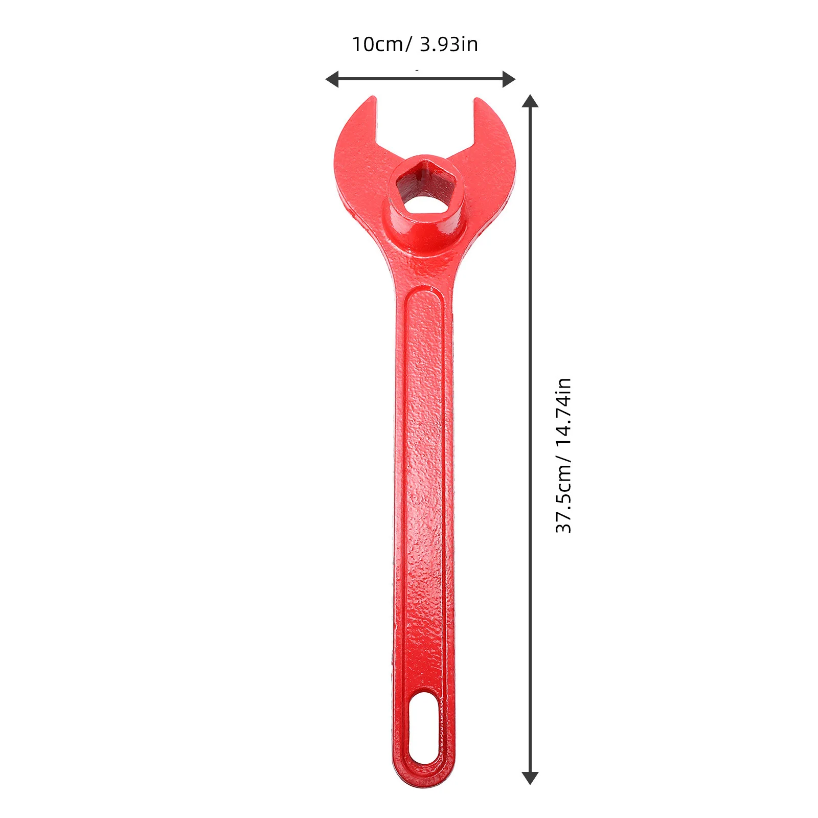 1Pcs Fire Hydrant Wrench Professional Sturdy Emergency Fire-Fighting Tool Universal Hydrant Cast Iron Spanner Cast Iron Spanner