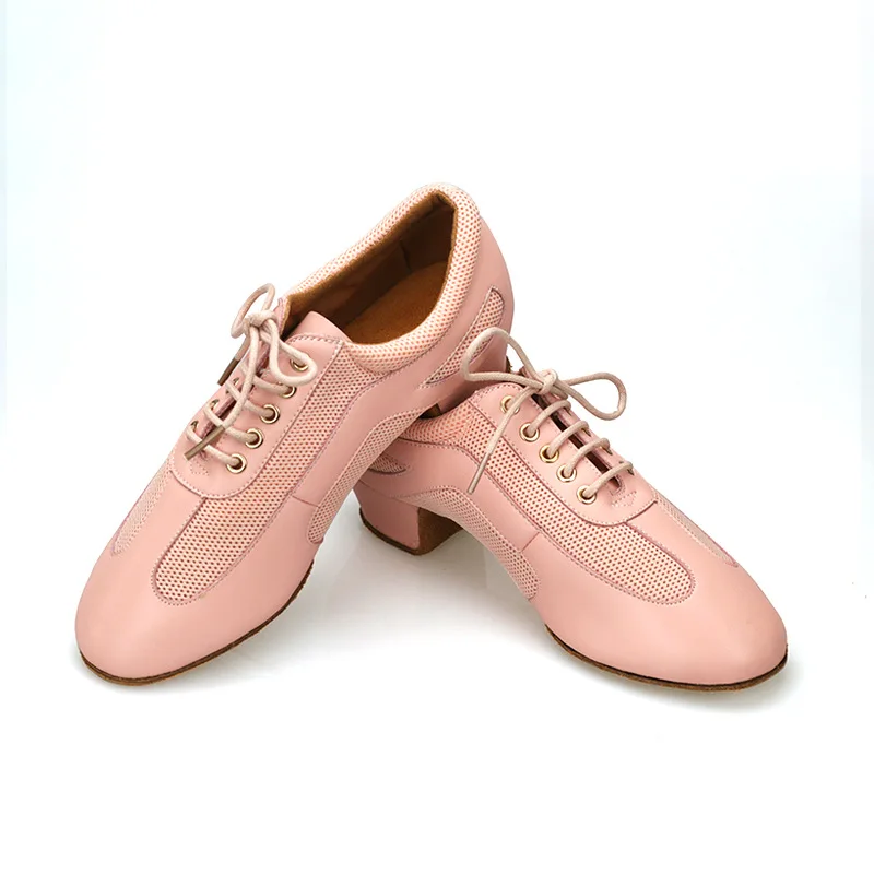 Dance Shoes Women Pink Latin Salsa Dance Shoes Soft Sole Professional Jazz Tango Shoes for Dancing Lady Indoor Sneakers Ballroom