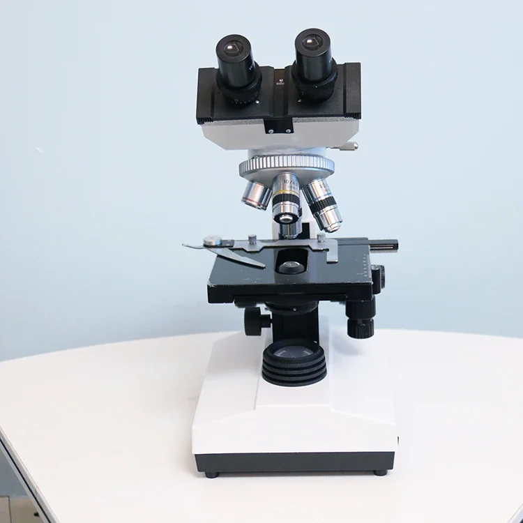 Medical Laboratory Digital Microscopio Portable XSZ-107BN Binocular Biological Microscope In Stock