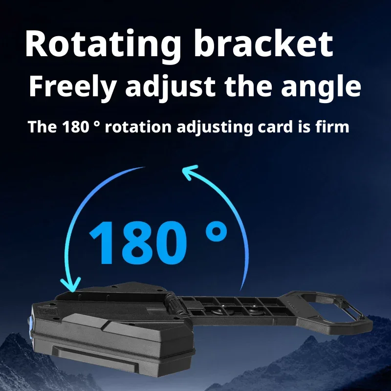 مصباح التخييم في الهواء الطلق متعدد الوظائف: ضوء عمل مقاوم للماء، بطارية كبيرة مغناطيسية وشحن سريع من النوع C #6