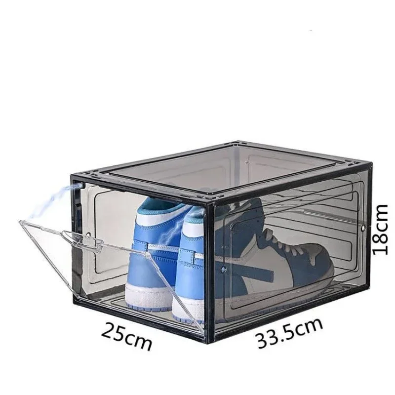 Transparent shoe cabinet AJ shoes transparent acrylic shoe box