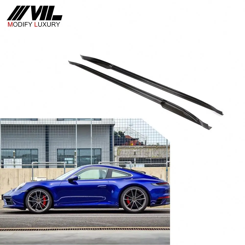 

Modify Luxury 911 992 Dry Carbon Fiber Side Sill Skirts for Porsche 911 992 Carrera 4 S 4S Coupe 2-Door 2019-2020