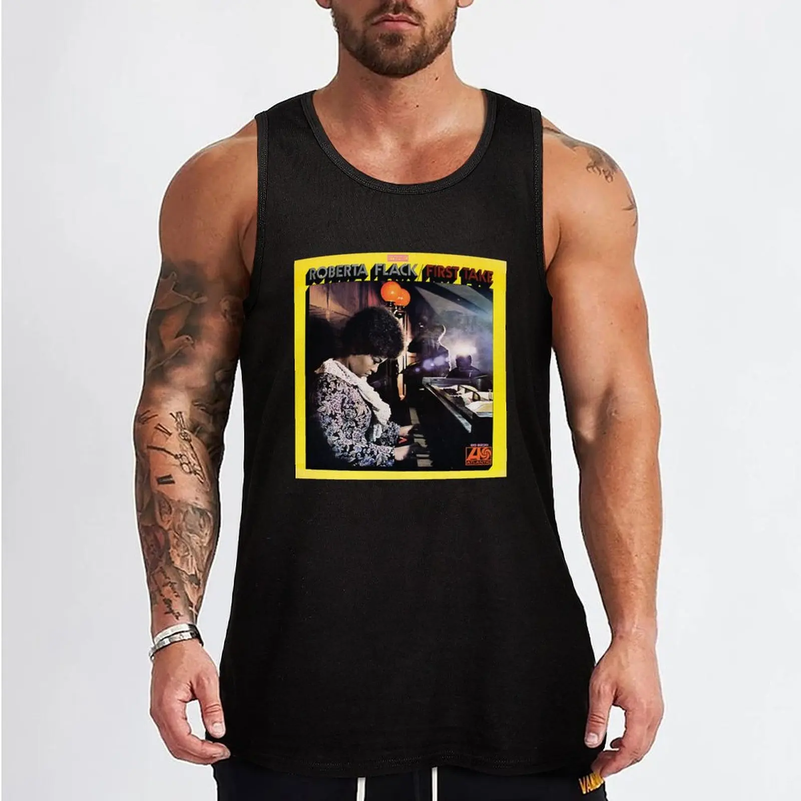 Roberta Flack - First Take Tank Top Men's gym sleeveless vests image 2