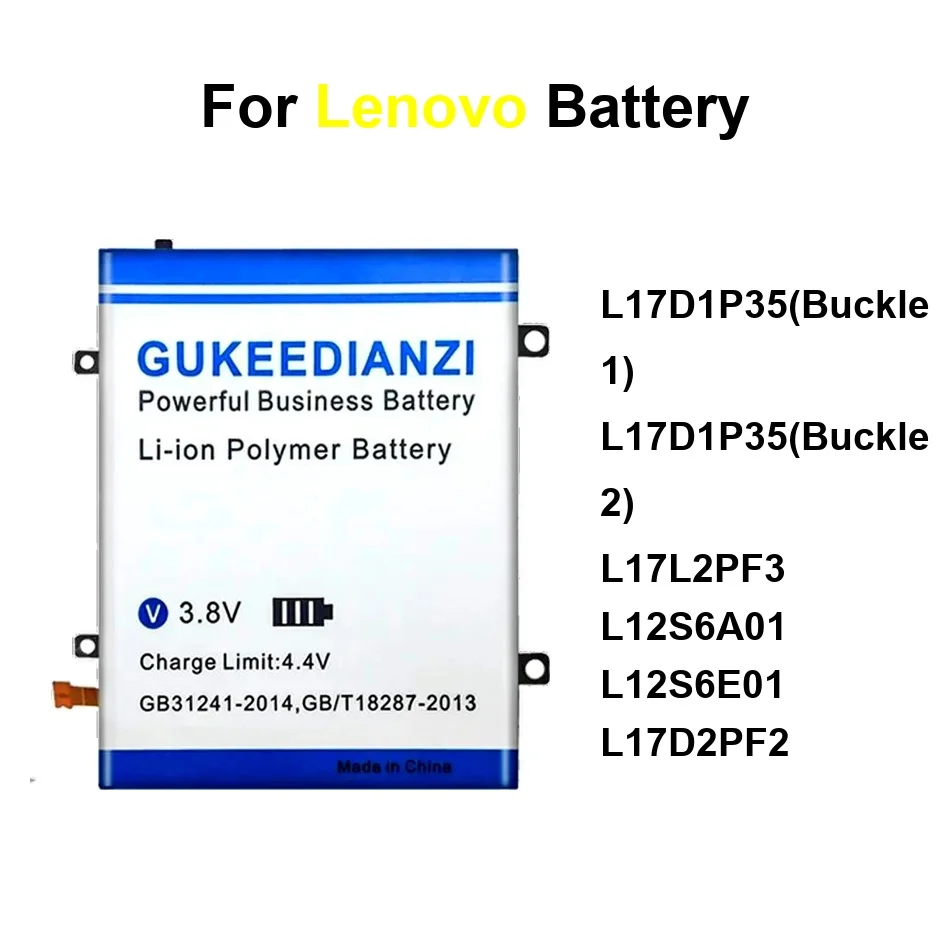 

Laptop Battery Long-Lasting L12S6A01 L12S6E01 L17L2PF3 L17d1p35buckle 1 3000-6200Mah For Lenovo Ideapad D330 Pad Y