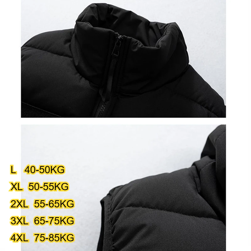 صدرية رجالية غير رسمية بدون أكمام موضة الجانبين جيب كبير ملابس خارجية سترات دافئة زمم سترة معاطف الخريف الشتاء سترة