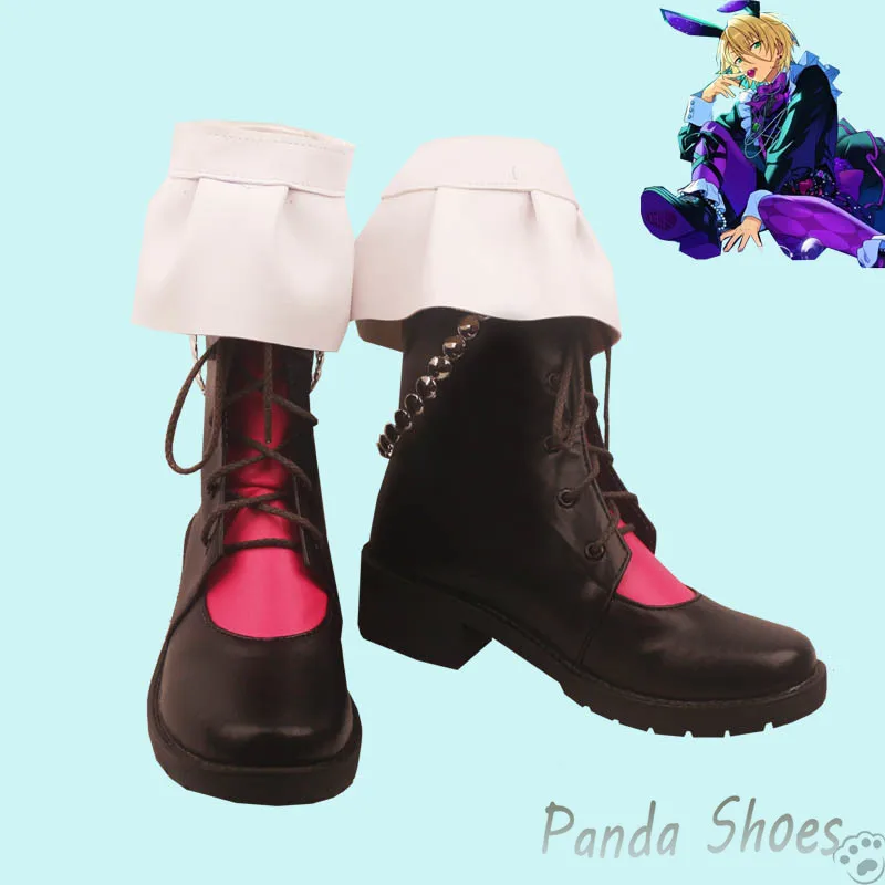 

Ensemble Stars FUMBLE Shiratori Aira Cosplay Shoes Anime Game Long Cos Boots ES Cosplay Costume Prop Shoes for Halloween Party