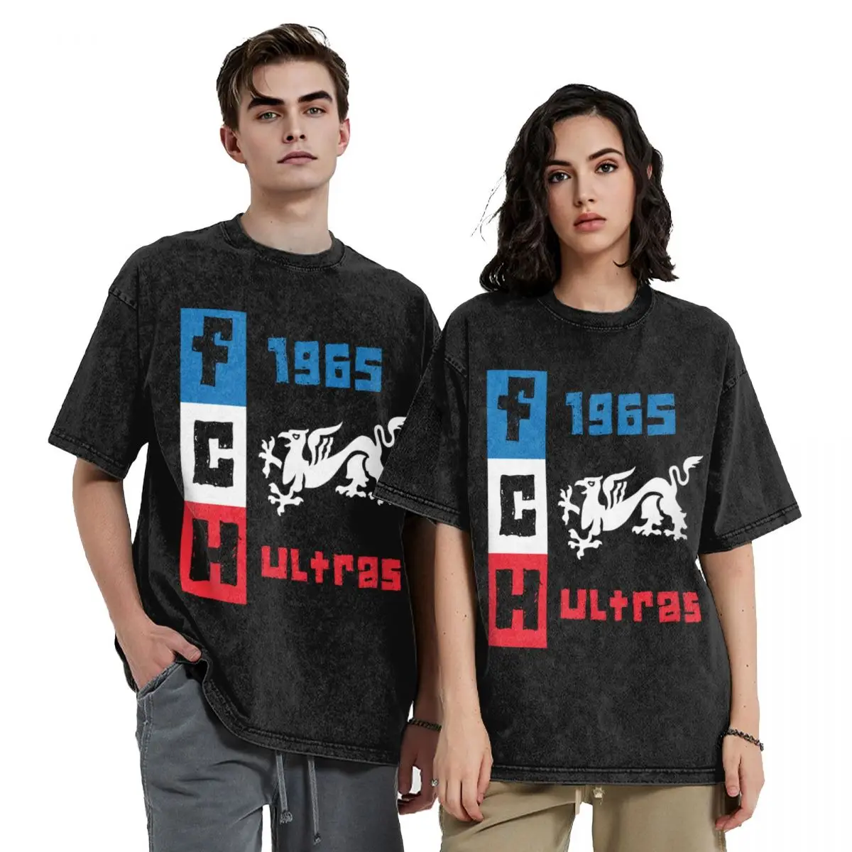 

FCH Ultras Rostock 1965 T-Shirt vintage t shirts plain anime t shirts topping tee shirts for men
