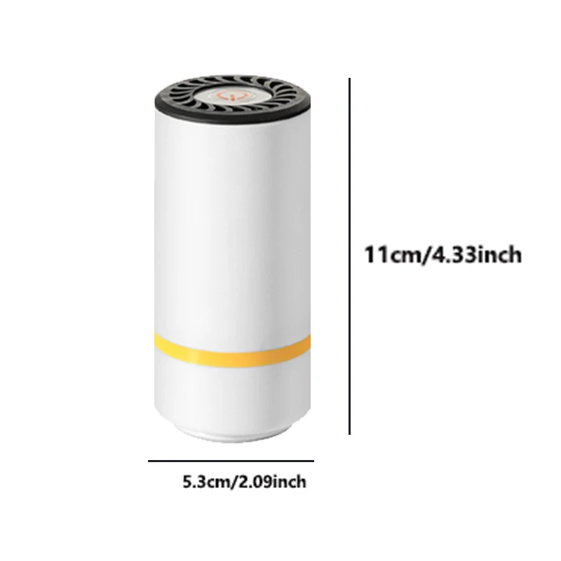 Scelleuse sous vide portative à une main, opération automatique facile, évite la contamination transversale des aliments + 100 pièces