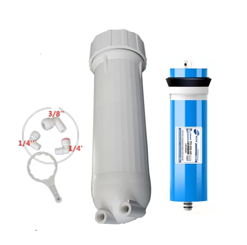 

3012-300 Reverse Osmosis Membrane Water Filter Osmosis Cartridge Housing Water Purifier RO Reverse Osmosis Water Filter System