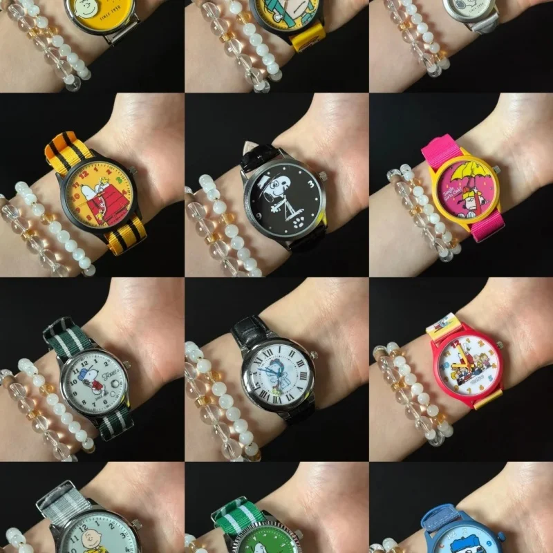 Véritable boîte aveugle de la série Snoopy Old Friends, cadeaux de marchandise de dessin animé exquis et mignon pour anniversaire, saint-valentin, pâques