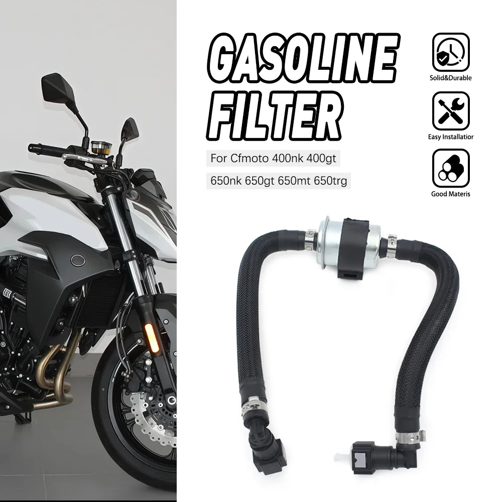 

Motorbike High-pressure Fuel Pipe For Cfmoto 400nk 400gt 650nk 650gt 650mt 650trg Oil Pipe Filter Cup Kit Motorcycle Part