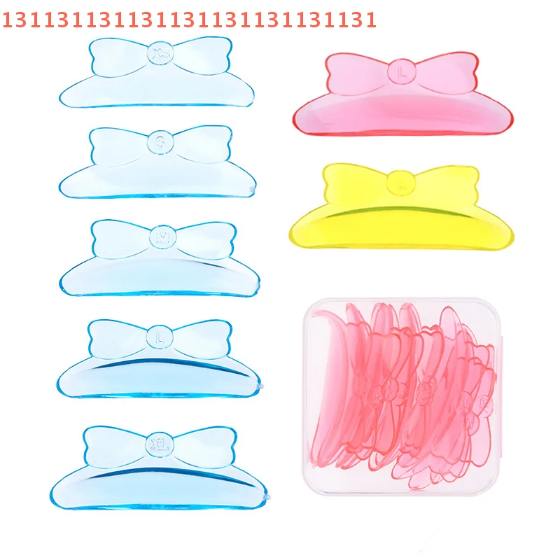 5 paia di colla libera a forma di arco in silicone ciglia perm asta sollevamento ciglia laminazione pad ciglia 3D estensione bigodino accessori strumenti