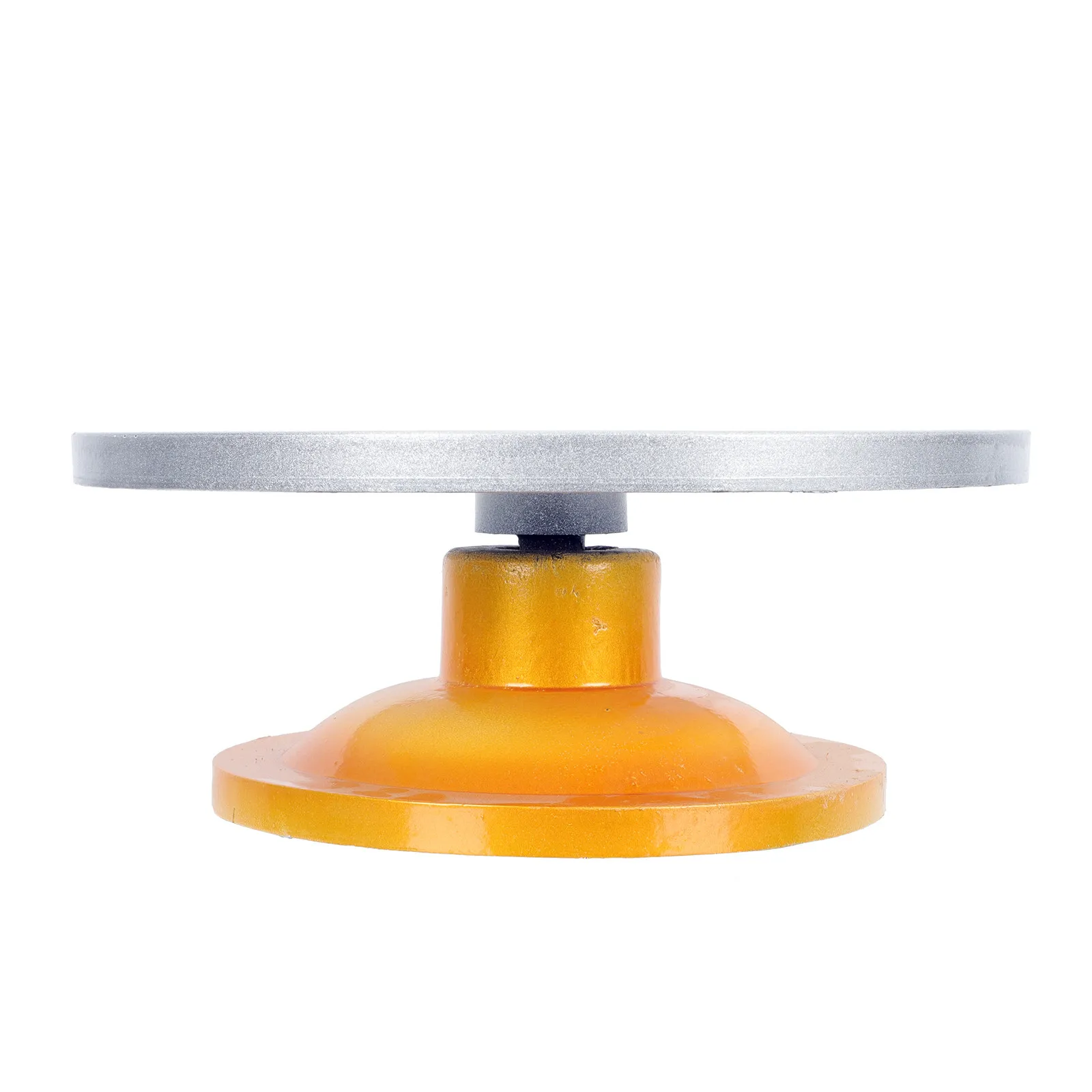 

Вращающийся круг для лепки из глины, высококачественный, из пластика и стали, маленький, портативный, ручной, с вращением на 360 градусов, для студентов, для уроков рисования