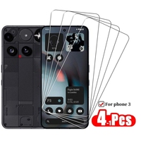 4-1Pcs Glass For Nothing phone 3 Tempered Glass Nothing phone 3 Screen Protector Protective Phone Film Nothing phone 3