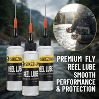 Aceite Lubricante de Grado Marino con Engrasador de Precisión para Carretes de Pesca, Motores de Barcos, Downriggers, Lubricante de Mantenimiento Antioxidante para Agua Salada