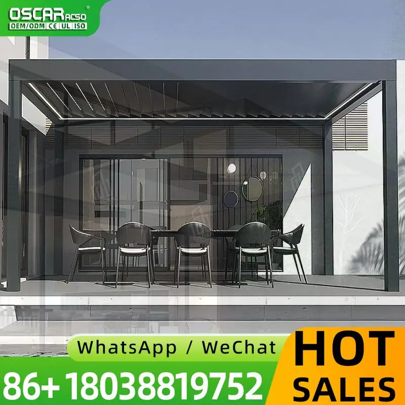 Outdoor Retractable Net for Sides Clear Polycarbonate Roof Pergola Garden Patio Backyard Use pergola